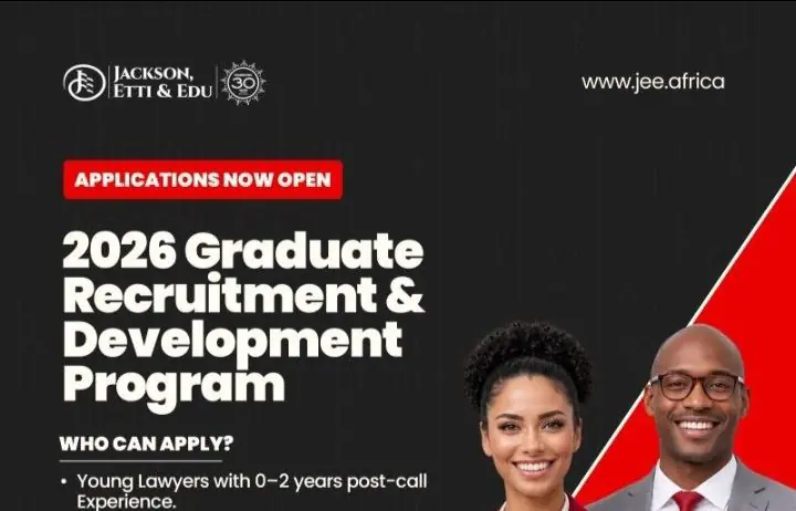 2026 Graduate Recruitment & Development Program at Jackson, Etti & Edu